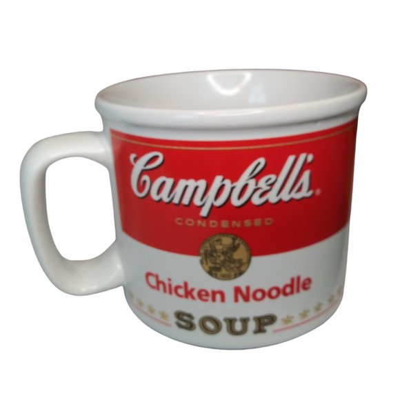 1998 Campbell's Condensed Chicken Noodle Soup Cup Mug - Picture 3 of 4